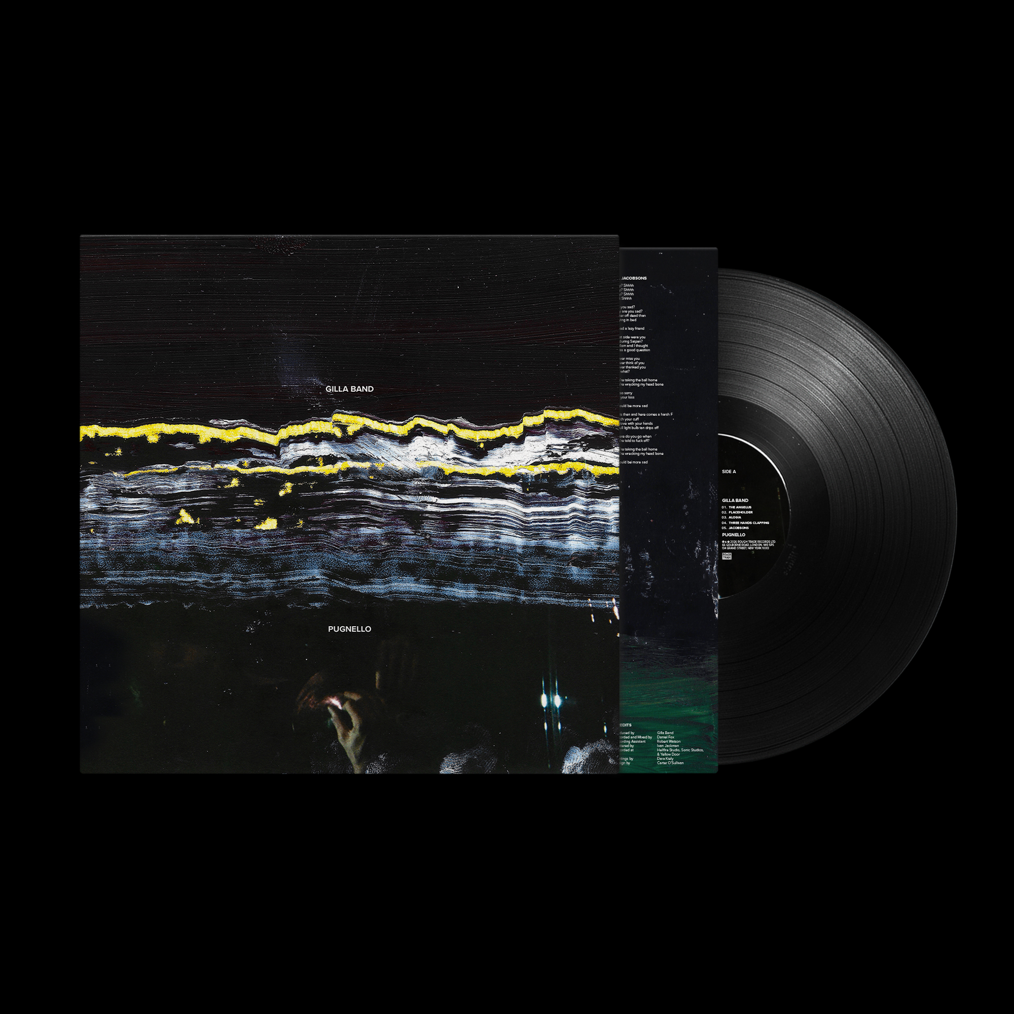 Gilla Band — Pugnello LP front