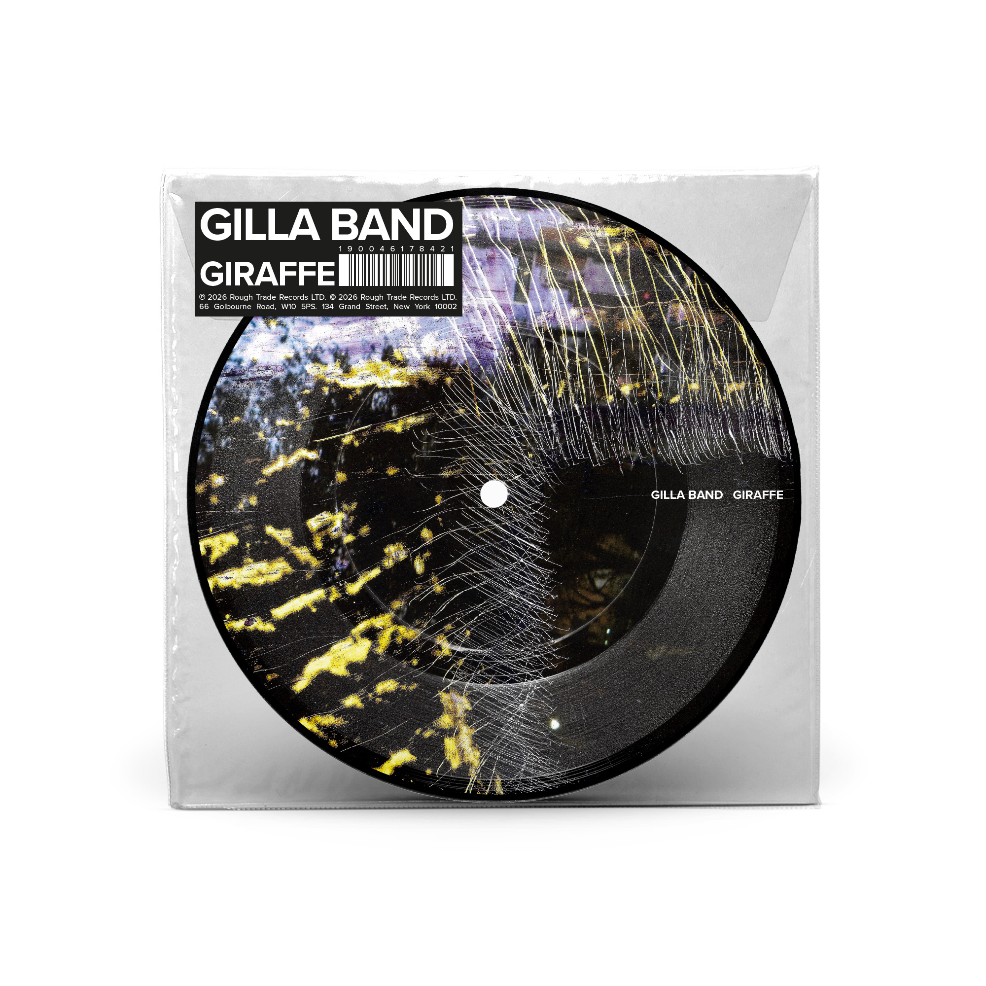 Gilla Band — Giraffe 7" front